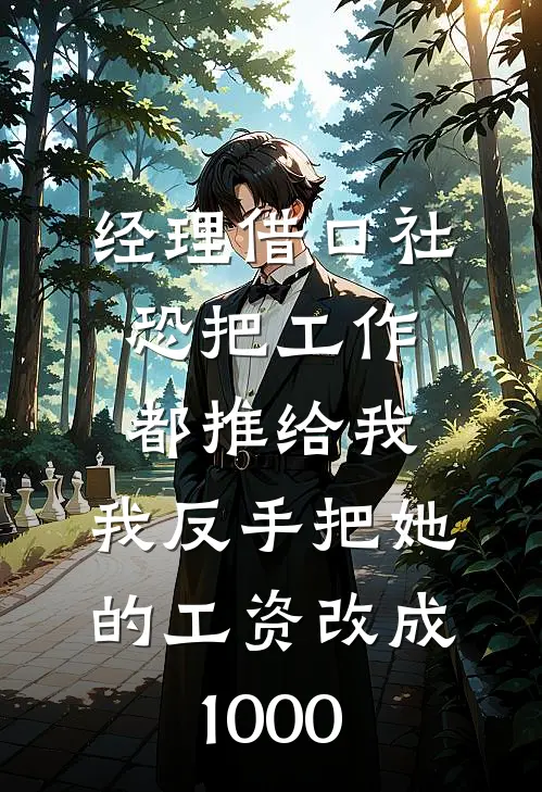 经理借口社恐把工作都推给我，我反手把她的工资改成1000