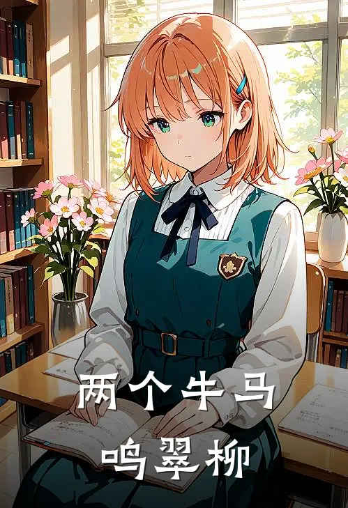 两个牛马鸣翠柳