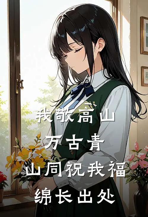 我敬高山万古青,山同祝我福绵长出处