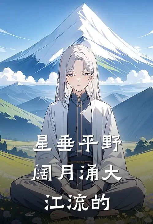 星垂平野阔月涌大江流的